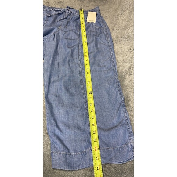Nurture by Westbound Drawstring Wide Leg Ankle Pull-On Pants, Womens, L Short - Picture 10 of 12